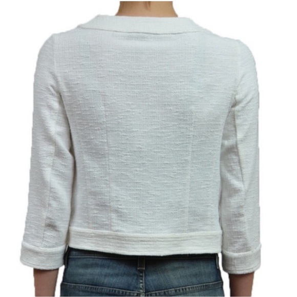 Generation Love Anita Studded Cropped White Blazer NEW - Picture 5 of 13